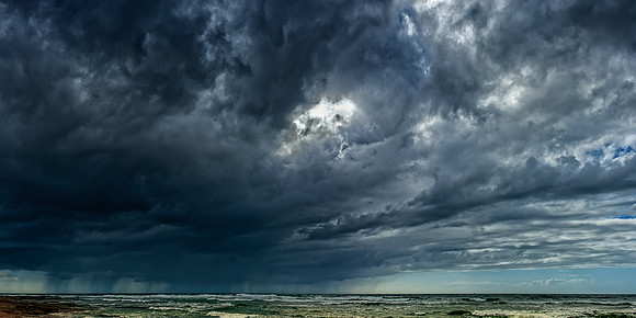 Orage sur la Pointe St Gildas