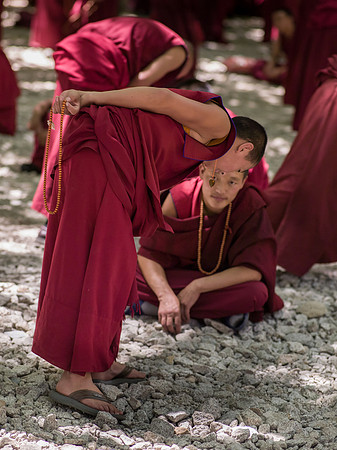 debates of monks boudistes XI