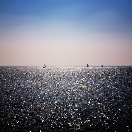 Calme sur la Mer