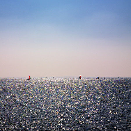 Calme sur la Mer