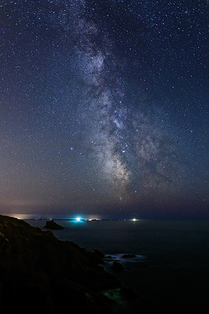 Voie Lactée sur la pointe du Percho