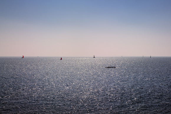 Calme sur la Mer
