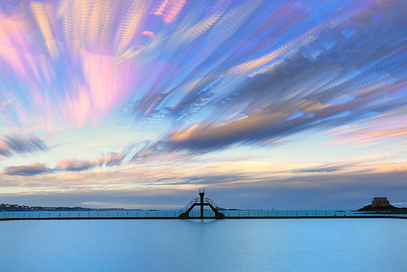 Les couleurs féériques matinales