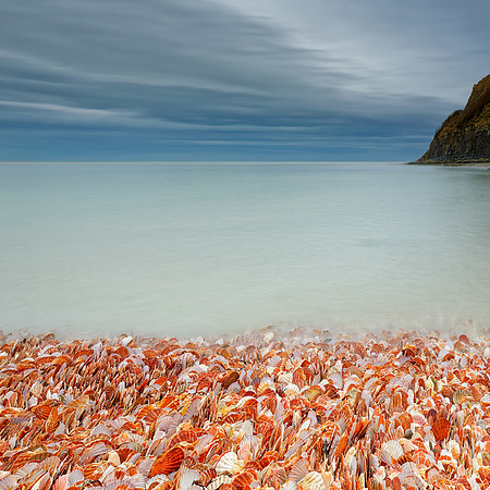 Une mer propre et bien rangée
