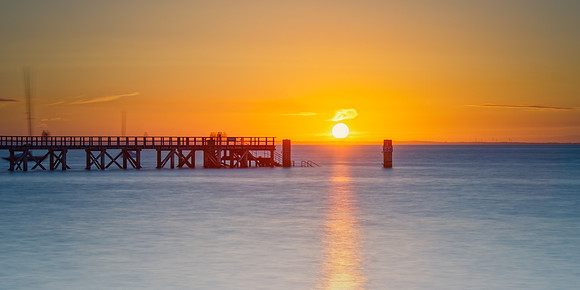 Lever du jour à la plage des Dames