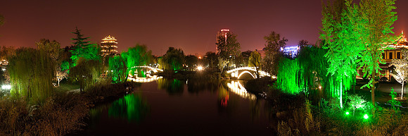 one night in Daming Lake