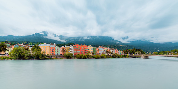 Innsbruck the colorful