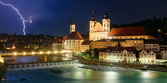 Lightning on Steyr Austria