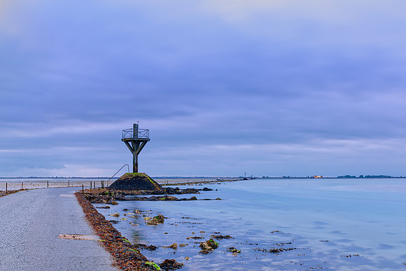 Le Gois et sa Balise au petit Matin