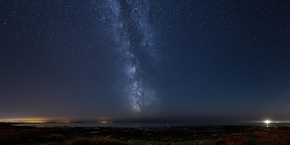 l'Herbaudiere sous la Galaxie