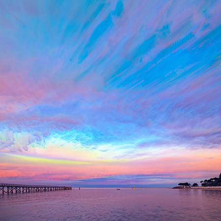 Explosion des couleurs à  la plage des Dames