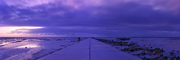Blue hour on the Passage du Gois